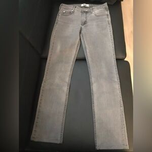 ACNE Gray Jeans Womens Size 26 Straight Leg